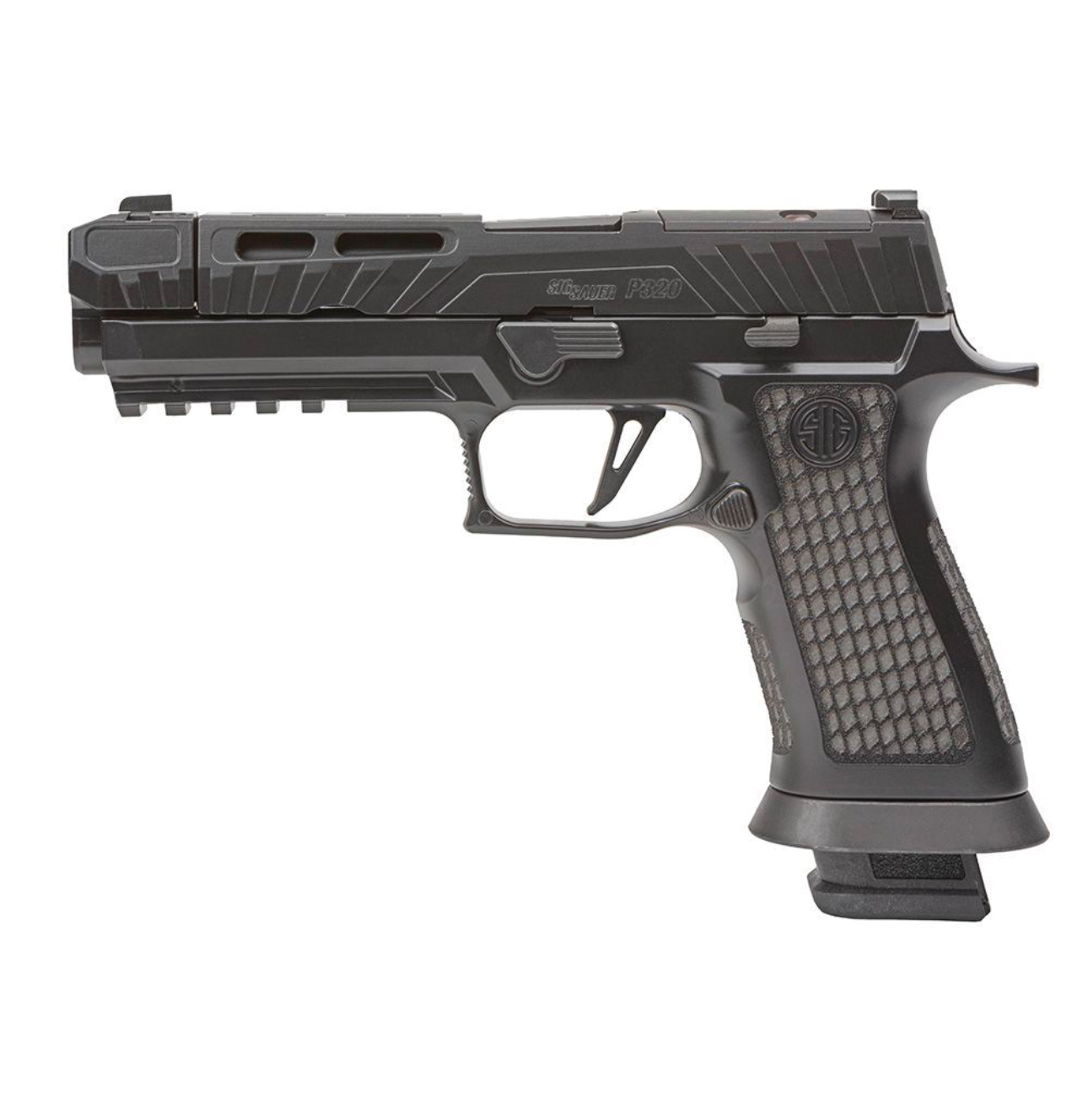 SIG SAUER P320 SPECTRE COMP 9MM 4.6″ 21RD, BLACK | Canik TTI Combat